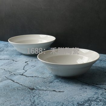 Lusheng Original Order] Especially Beautiful Household Instant Noodle Bowl [Ceramic Tableware Yogurt Bowl] Hotel Supplies Large Soup Bowl