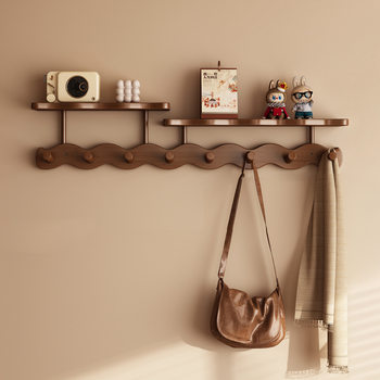 Clothes Rack Behind the Door, No Punching, Wall Hanging Rack, Bedroom, Home, Living Room, Bag Hanging, Clothes Storage, Wall Hanging Coat Rack