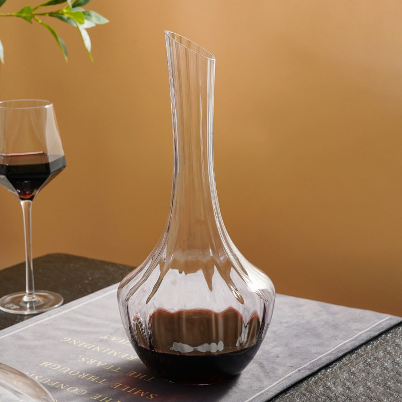 Red Wine Decanter, Wine Set, Household Wine Dispenser, Lead-Free Crystal Glass Set, Nordic Style, Large Capacity