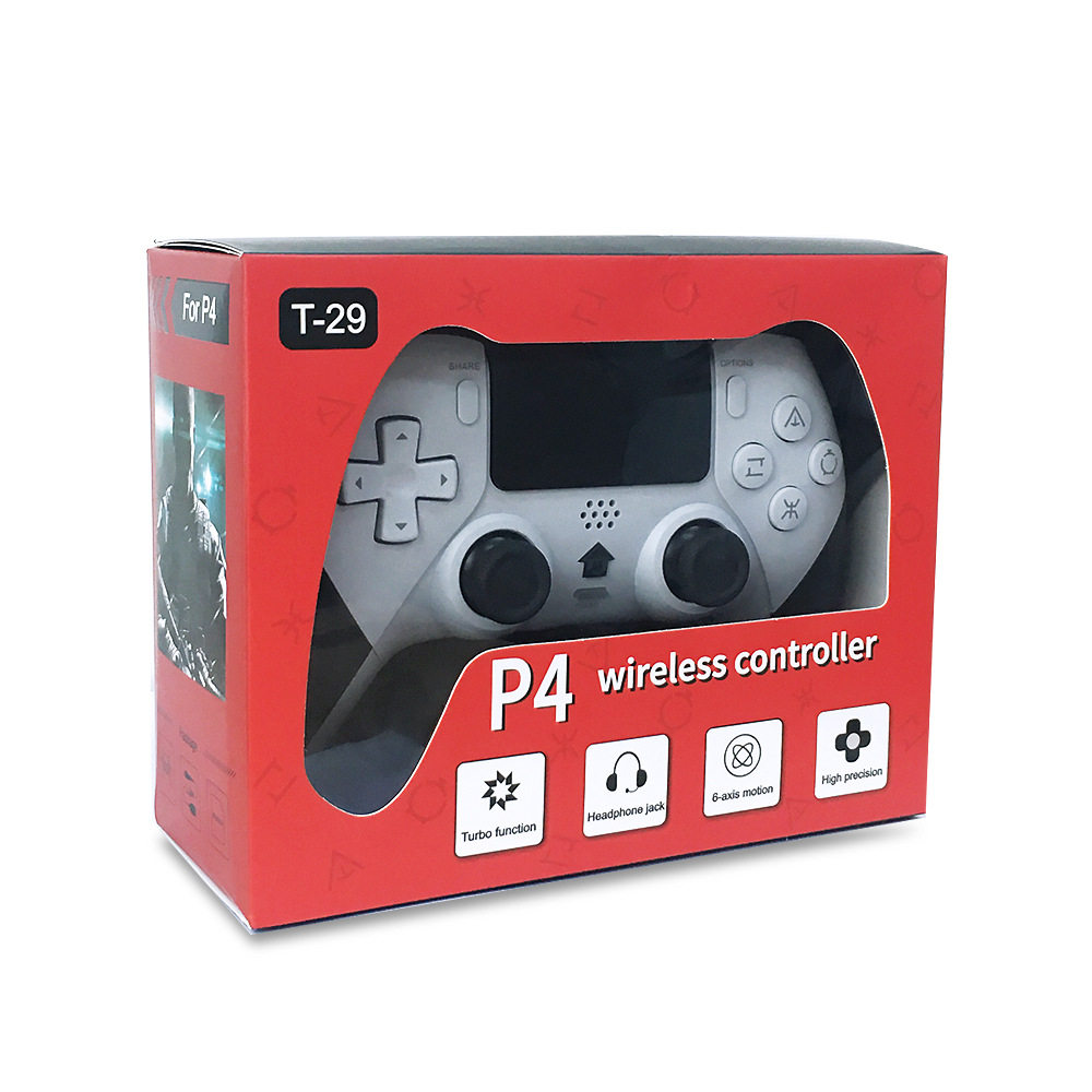 T29/T28 private model gamepad P4 wireless bluetooth gamepad with macro programming with somatosensory six-axis vibration