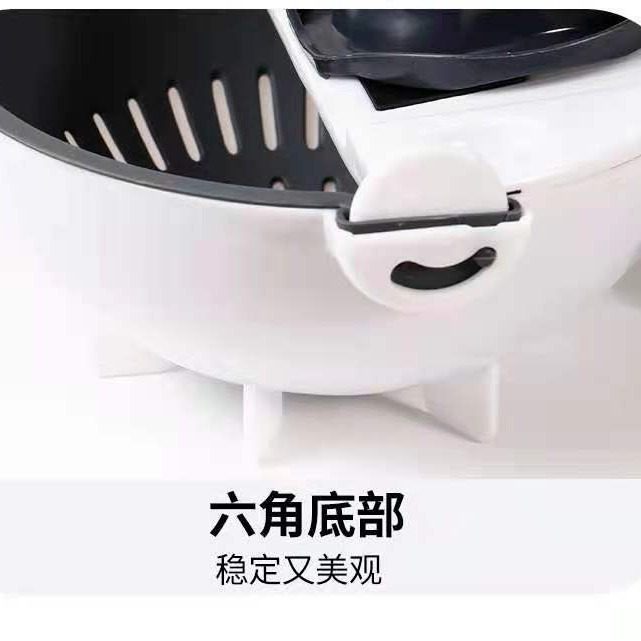 Dropshipping Vegetable Cutter Household Potato Shredder Slicing Radish Grater Drain Basket Kitchen