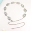 Retro Carved Metal Waist Chain, Versatile and Elegant Women's Dress, Ethnic Style Waist, Fashionable Waist Accessories