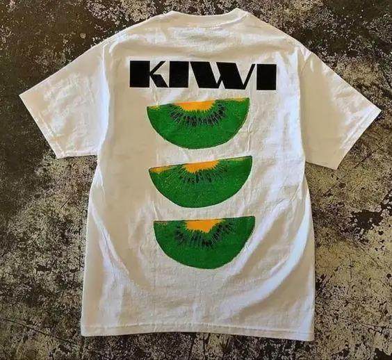 Summer Women Fruit Letter Pattern Printed T-shirts Y2k Haraj