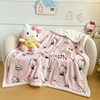 Sanrio Lamb Velvet Blanket Autumn and Winter Thickened Cartoon Warm Shawl Blanket Office Sofa Nap Blanket Gift Wholesale