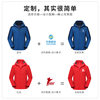Jacket Custom Workwear Printed with Logo Windproof Thin Workwear Jacket Niaojia Three-In-One down Jacket Printed