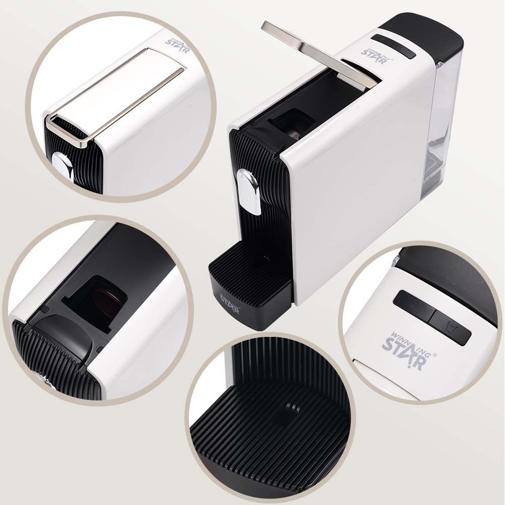 Winning Star Cross-Border Home 1200W Italian Single System Capsule Coffee Machine Coffee Machine