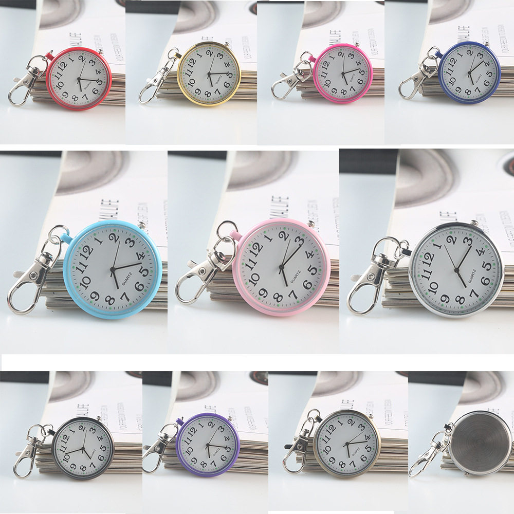 Children's Nurse Student Quartz Pocket Watch Elderly Hanging Watch Chest Watch Exam Use Large Dial Digital Hanging Watch Direct Sale