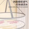 Drying net drying socks artifact woolen sweater tile drying rack special drying vegetable clothes sweater net pocket clothes basket