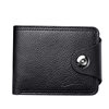 Factory wholesale men's wallet casual youth buckle coin purse multi-functional multi-card male card holder card holder