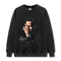 Washed Black Crewneck Sweat