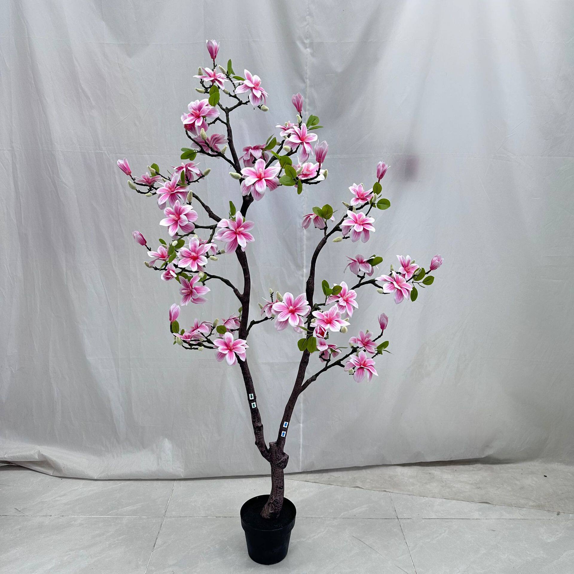 仿真西湖玉兰花假花软装家居饰品客厅餐桌室内摆设绢花插花装饰品