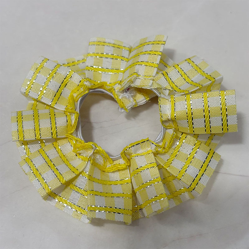 可爱迷你帆布包毛绒玩偶格子包西高地公仔扭棒小狗配饰格子裙娃衣