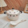 Набор посуды для коровы бытовой high-end sense 2024 новая посуда в свежем стиле, блюда, палочки для еды и тарелки из комбинированной керамики оптом mini 8