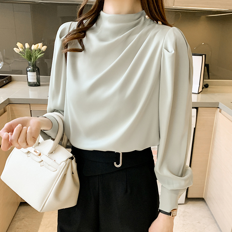 (Mới) Mã B3346 Giá 510K: Áo Sơ Mi Nữ Guryt Dài Tay Hàng Mùa Xuân Thu Đông Thời Trang Nữ Chất Liệu G01 Sản Phẩm Mới, (Miễn Phí Vận Chuyển Toàn Quốc).