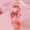 Children's Watch Cartoon Colorful Kuromi Luminous Electronic Watch Female Primary and Secondary School Student Digital Pointer Quartz Watch