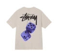 Khaki [purple dice]