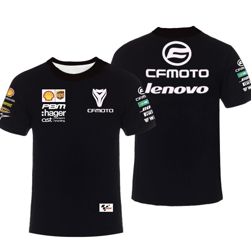 Летняя новая футболка с короткими рукавами Aliexpress cross-border racing с 3D-принтом большого размера, мужская футболка с короткими рукавами one set Изображение 1
