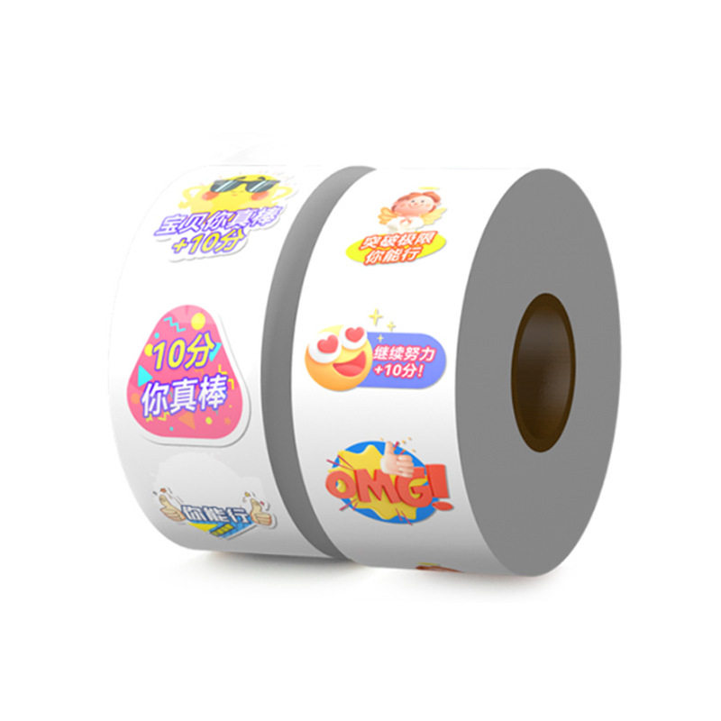 Elementary School Student Reward Stickers, Animated Character Labels, Cartoon Comics, Like Little Red Flower Labels, Sticker Customization