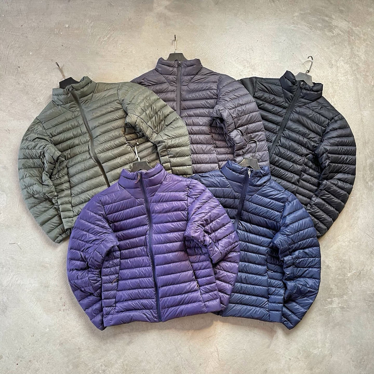 800 Fill Power Pata Flagship down Sweater Lightweight down Jacket Outdoor Stand Collar Warm Coat