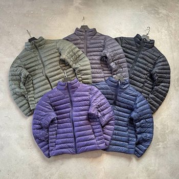 800 Fill Power Pata Flagship down Sweater Lightweight down Jacket Outdoor Stand Collar Warm Coat