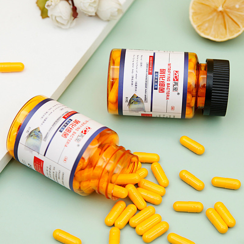Re-pet nitrifying bacteria capsules Dragon fish tank water purification agent water quality stabilizer concentrated dry powder bacteria nitrifying bacteria capsules