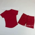 Crimson (short sleeves + shorts)
