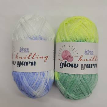 Temperature-Changing Yarn Temperature-Changing Crochet Thread DIY Handmade Thread No. 3-3.5 Crochet Thread White to Black Green to Yellow Spinning Wheel