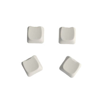 PBT cat head shape mx cross chrysanthemum 9.35mm high white material sublimable mechanical keyboard key cap