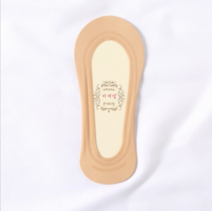 冰丝船袜春夏新款简约潮流浅口女士隐形袜纯色超薄透气硅胶不掉跟