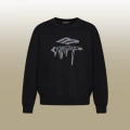 B1115 round neck black