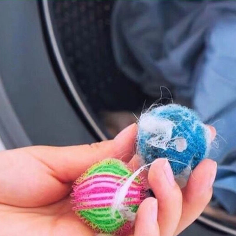 Factory wholesale nylon laundry ball anti-winding drum washing machine friction ball laundry hair removal sticky hair cleaning ball