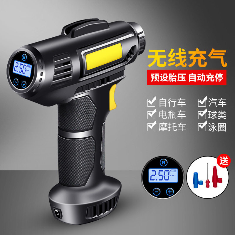 Car inflator small portable car inflator car USB electric car tire inflator Wireless