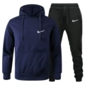 Navy Blue and Black Pants-A