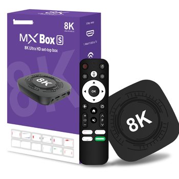 Mx10 8K Set-Top Box Rk3528A 2.4G/5Gwifi Bluetooth 4K High-Definition Dual-Band Player Tv Box