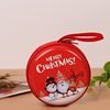 Manufacturer Wholesale Christmas Coin Purse Tinplate Gift Packaging Student Coin Earphone Data Cable Organizer Box