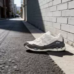 New Original Asics Gel-Nyc Mesh Breathable Outdoor Sports Shoes for Men and Women, Casual Retro Sneakers
