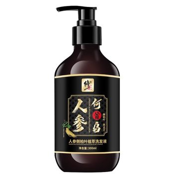 Corrected Ginseng and Platycladus Leaf Plant Extract Shampoo