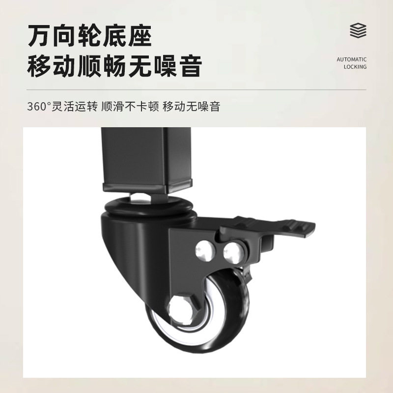 Metal Table Legs with Swivel Wheels, Foldable Legs, Camping Table Legs, Metal Leg Supports, Computer Desk, Folding Table Wholesale