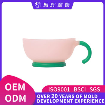 Cross-Border Amazon Specializes in English Supplementary Food Bowls for Newborns to Eat Rice Cereal Powder, Newborns to Drink Water, and Baby Supplementary Food Bowls