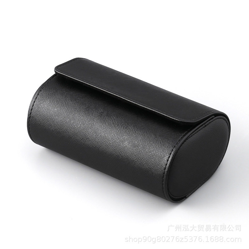 Watch storage box portable watch box PU three-position watch box dustproof drop-resistant mechanical watch box Travel Watch bag in stock