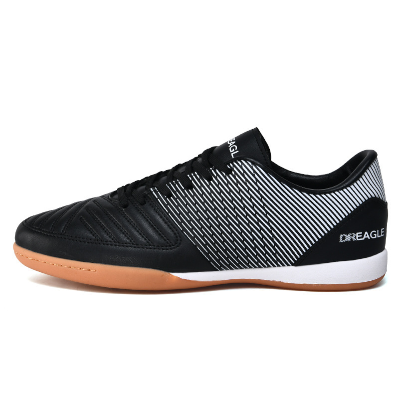 Giày bóng đá nam cổ thấp đinh gãy tập luyện thi đấu size 38-45 — DR07 đinh gãy đen trắng, DR07 đinh gãy vàng đen