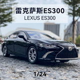 Модель автомобиля Lexus ES300 из имитационного сплава в масштабе 1:24 со звуком и светом, коллекция декоративных элементов для внешней торговли за рубежом