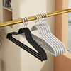 Thickened lightweight aluminum hook hanger new light luxury plastic seamless non-slip clothing store wardrobe student drying rack