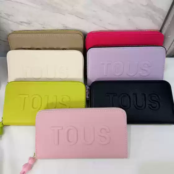 2024 new Spanish TOUS bear wallet Macaron color simple fashion bag wholesale