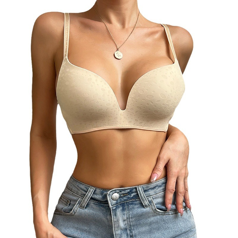 跨境欧美性感少女内衣舒适聚拢小胸显大单件性感调整型收副乳文胸