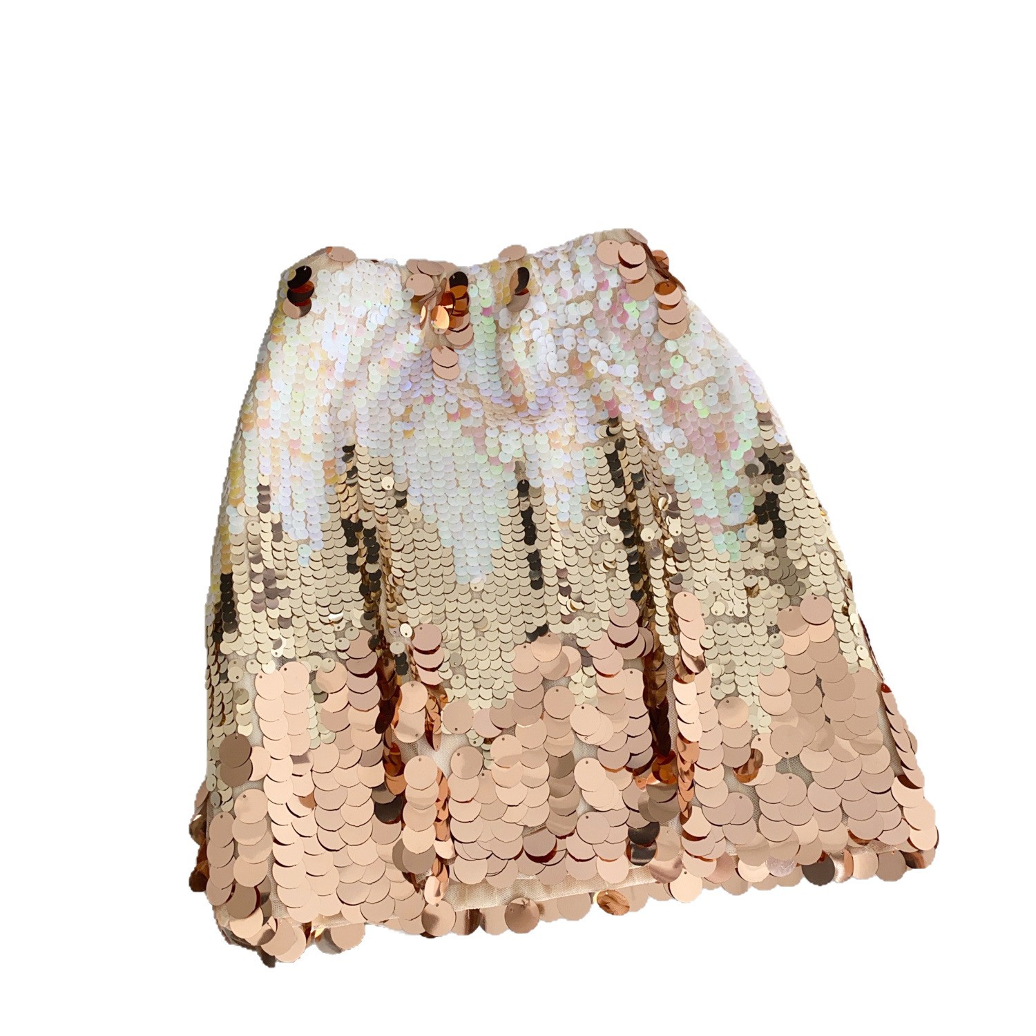 High Waisted Sequin Mini Skirt Slim Fit Summer Style Elegant Design Perfect for Night Out or Casual Wear Wholesale