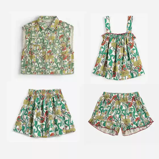 Children's Clothing Set 2026 Spring New Bc Series Set