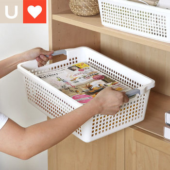 Younai's strict selection of plastic storage baskets, office desktop storage baskets, documents, magazines, snack storage baskets