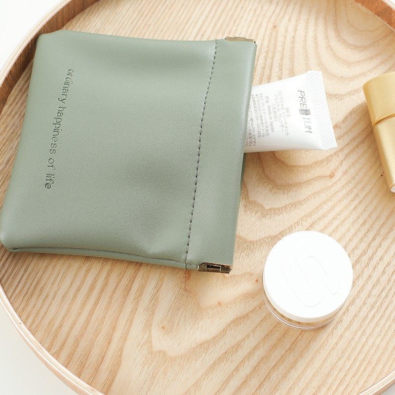 Automatic Closing Cosmetic Bag, Glasses Storage Bag, Coin Purse, Card Holder, Lipstick Storage Bag, Shrapnel Storage Bag