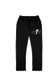 Black trousers (printed style)